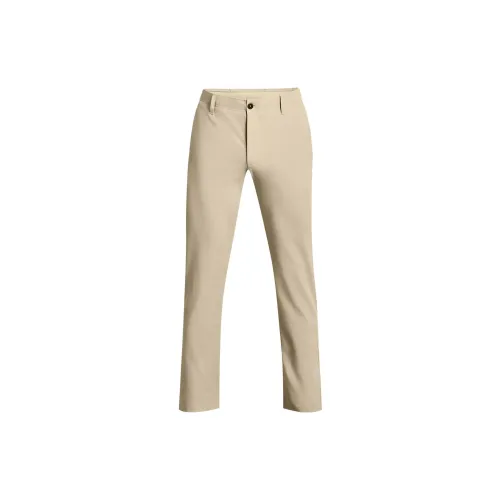 Under Armour Casual Pants Men Khaki Gray