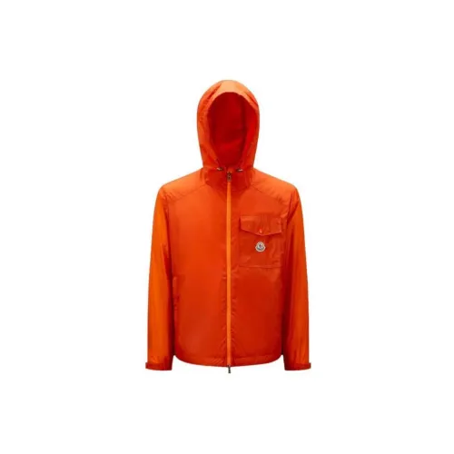 Moncler Jackets Men Orange Red