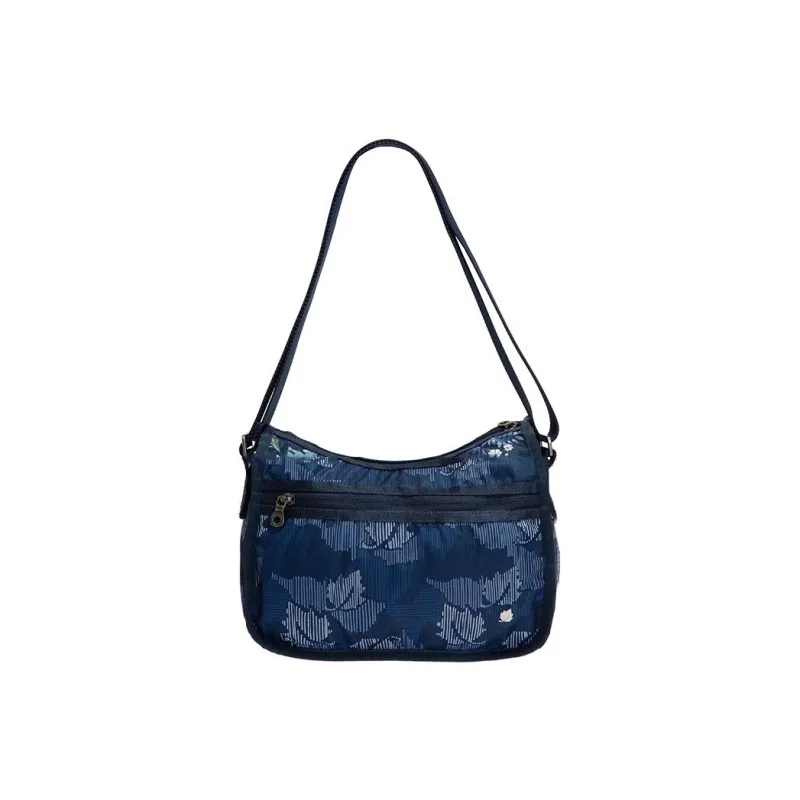 Lafuma Fabric Shoulder Bag, Handbag Medium Size Women's Blue-1