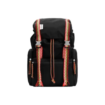 Lanvin Nylon Backpack Men's Black