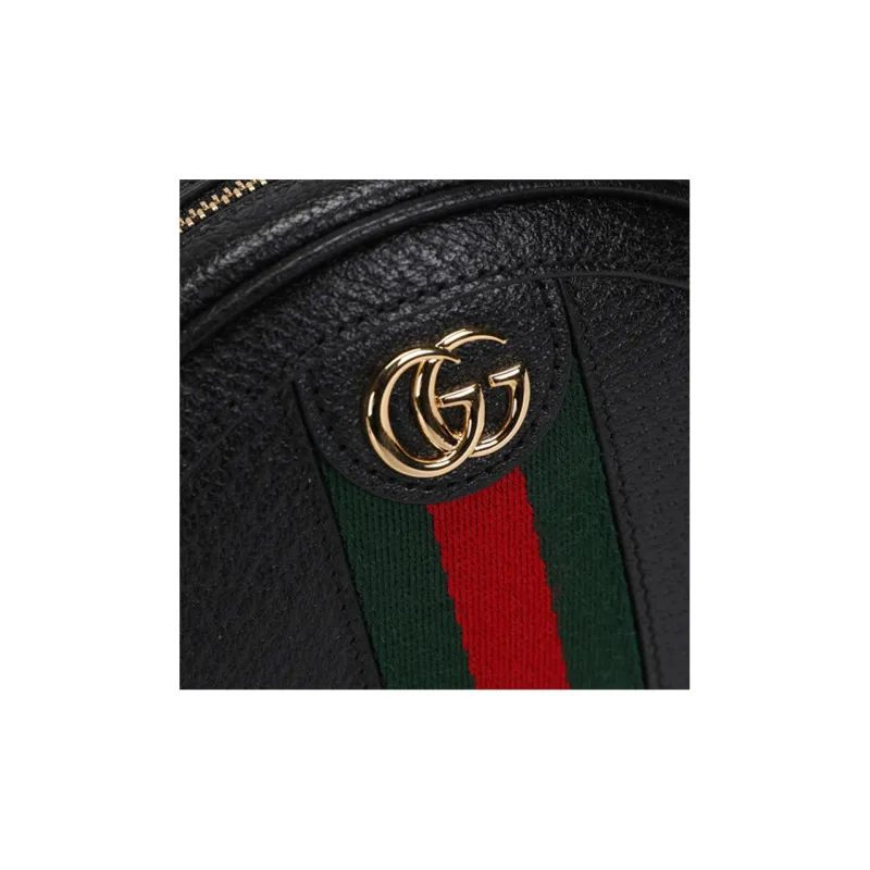 GUCCI Ophidia Leather Backpack Mini Women's Black-7