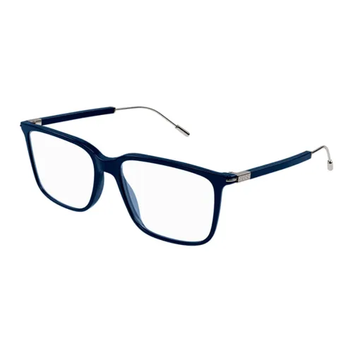 GUCCI Eyeglass Frames Men Dark Blue