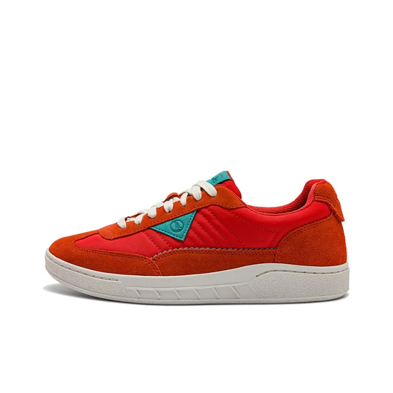 Clarks Skateboard Shoes Men Low-Top Garnet Red-0