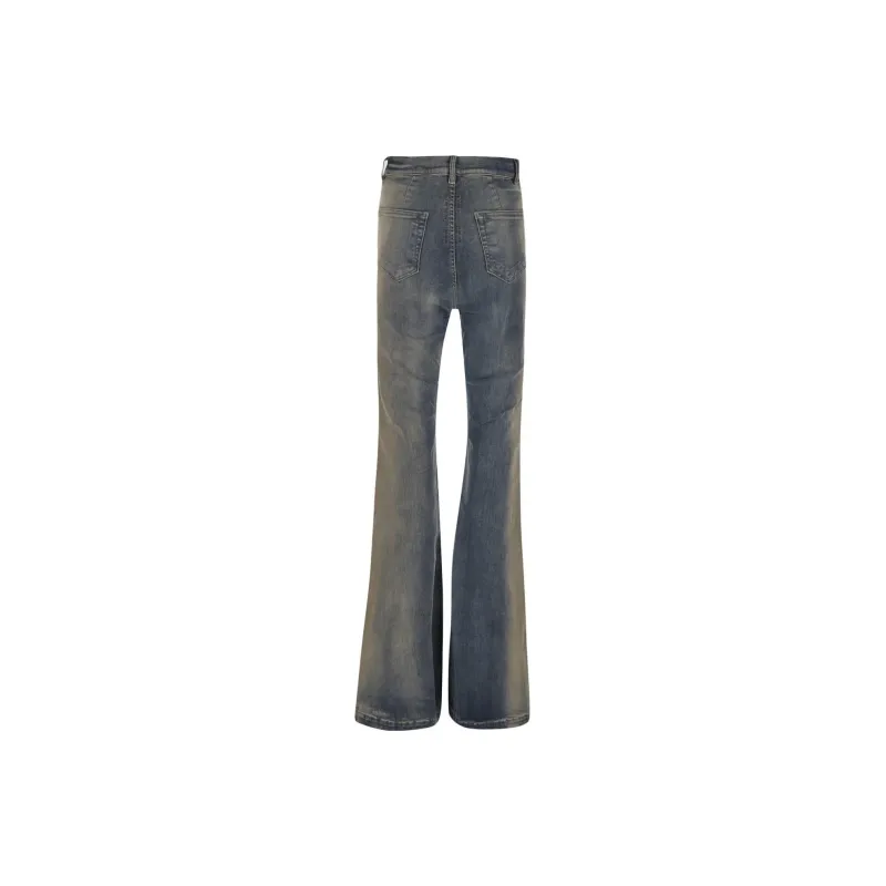Rick Owens DRKSHDW Bias Bootcut Jeans-1