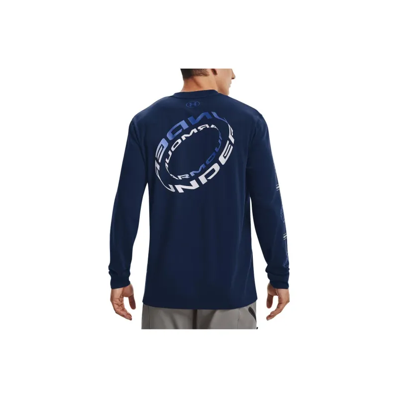 Under Armour T Shirts Men Navy Blue-2