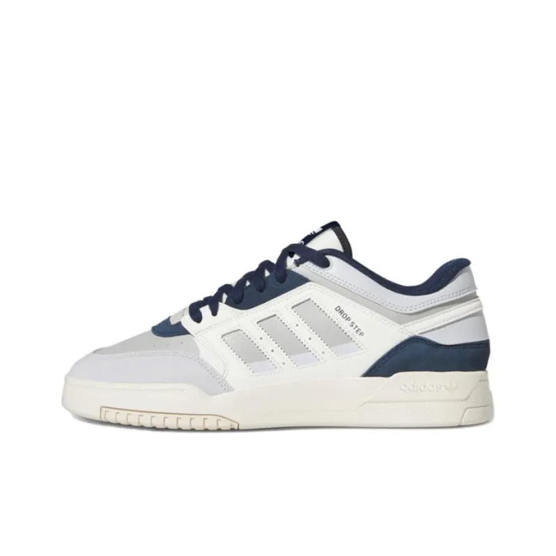 Drop Step Adidas Originals Low 'Off White Halo Blue'-0