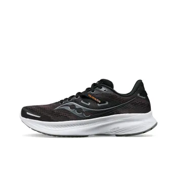 saucony Guide 16 'Black Orange White'