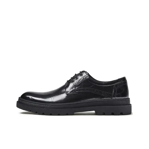 CAMEL Men's Dress Shoes Men's Black