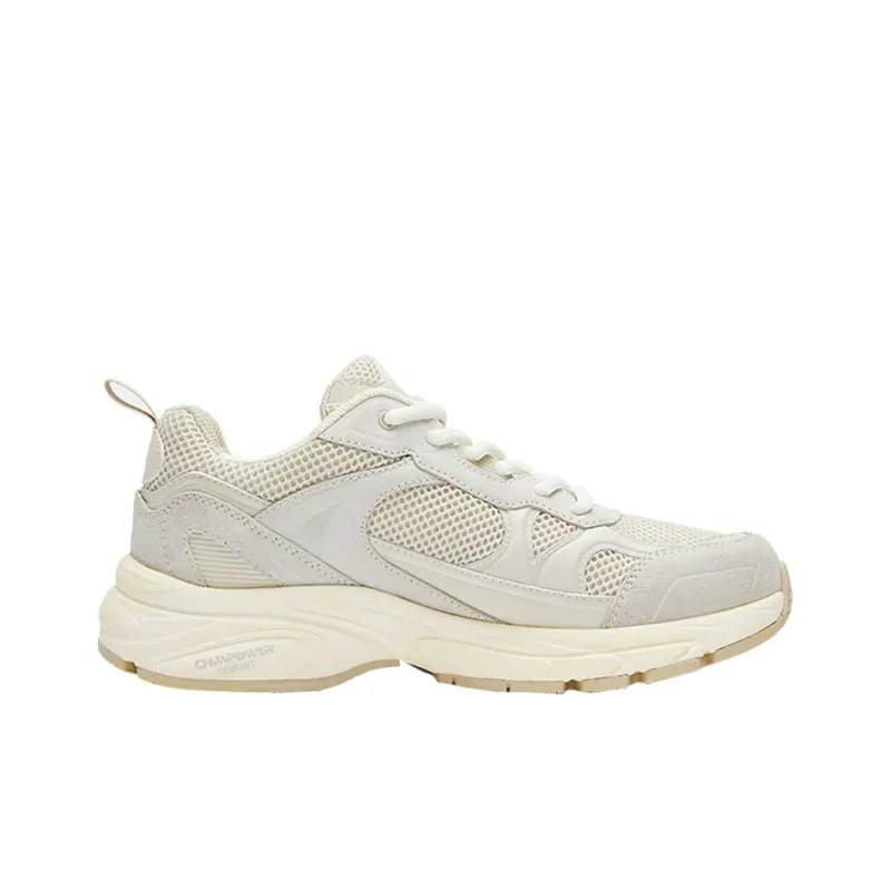 Champion Anti Slip Wear Resistant Low Top Running Shoes Women's Oat-1