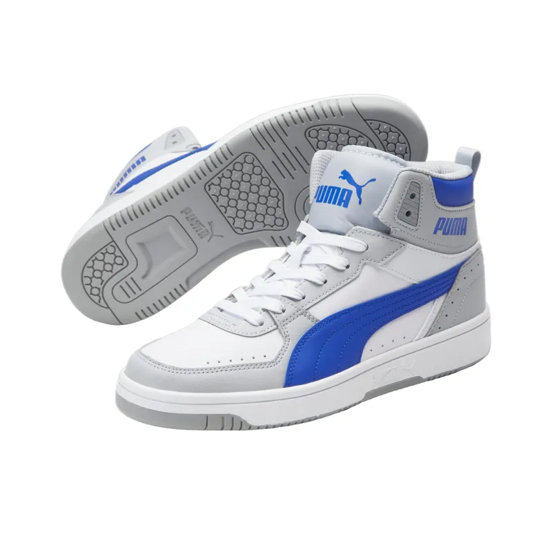 Puma Rebound Joy Big Kid 'Grey Violet Victoria Blue'-2