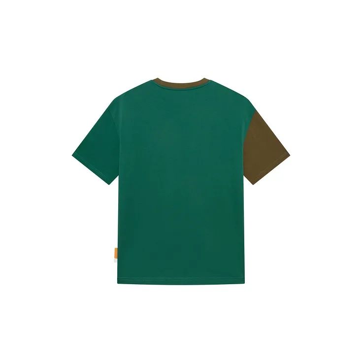 GXG Blockbuster Series T-Shirts Men Green/Vintage Brown-1