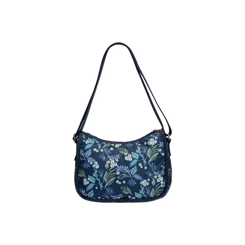 Lafuma Fabric Shoulder Bag, Handbag Medium Size Women's Blue-5