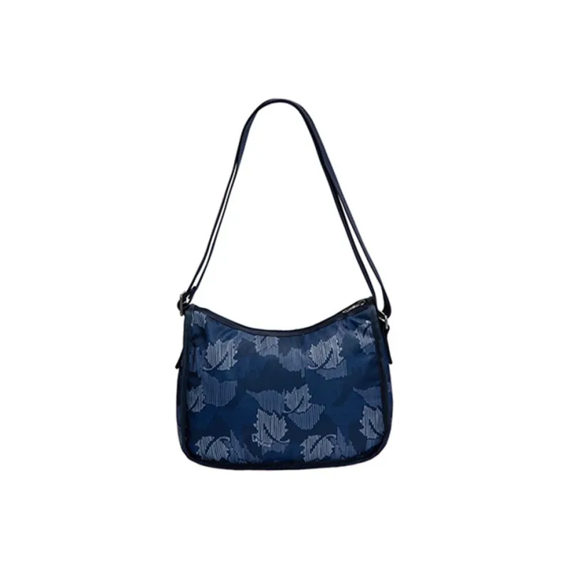 Lafuma Fabric Shoulder Bag, Handbag Medium Size Women's Blue-0