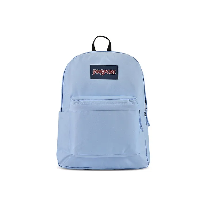 JanSport Fabric Computer Backpack Medium Size Unisex Bell Blue-0