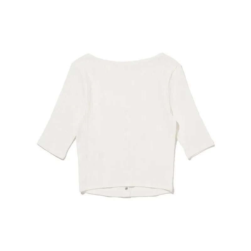 Levis Press stud Waffle jersey T shirt-1