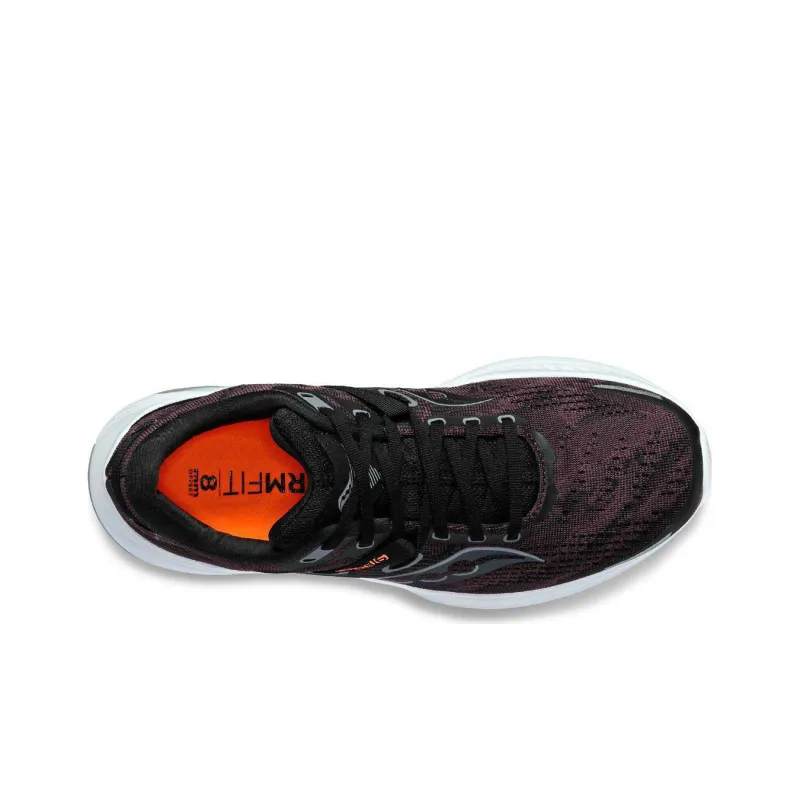 Saucony Guide 16 Running Shoes Women's Low-Top Black/White-3