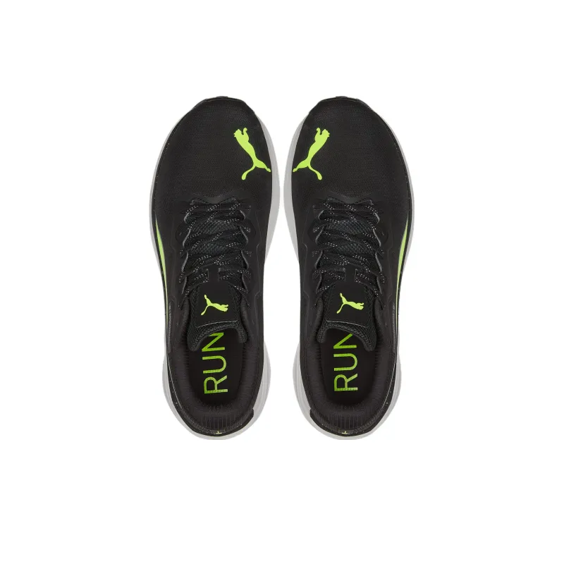 PUMA Aviator Profoam Sky Anti Slip Wear Resistant Low Top Running Shoes Unisex Black Green-3