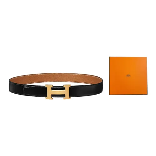 HERMES Leather Belts Men