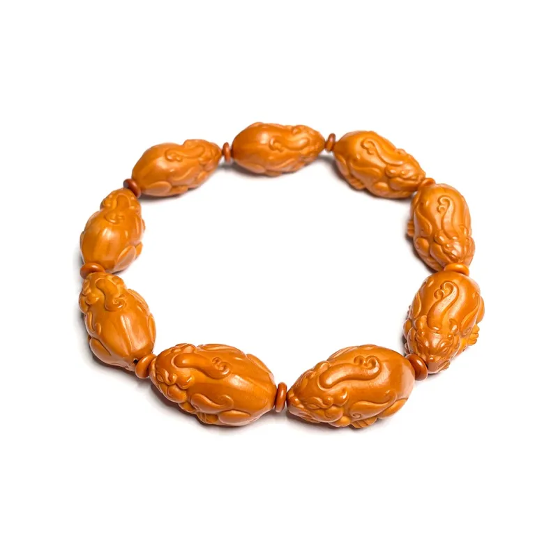 MOUNTAINS AND MANS Olive Pit Bracelets Men's-1