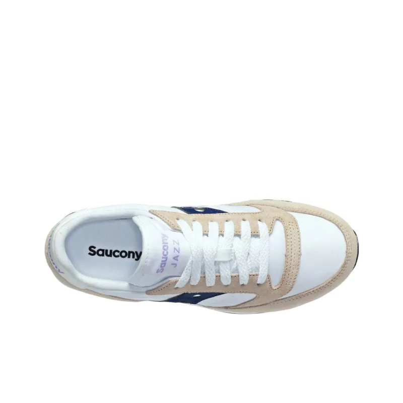 saucony Women's Jazz Original 'Cream Navy'-3