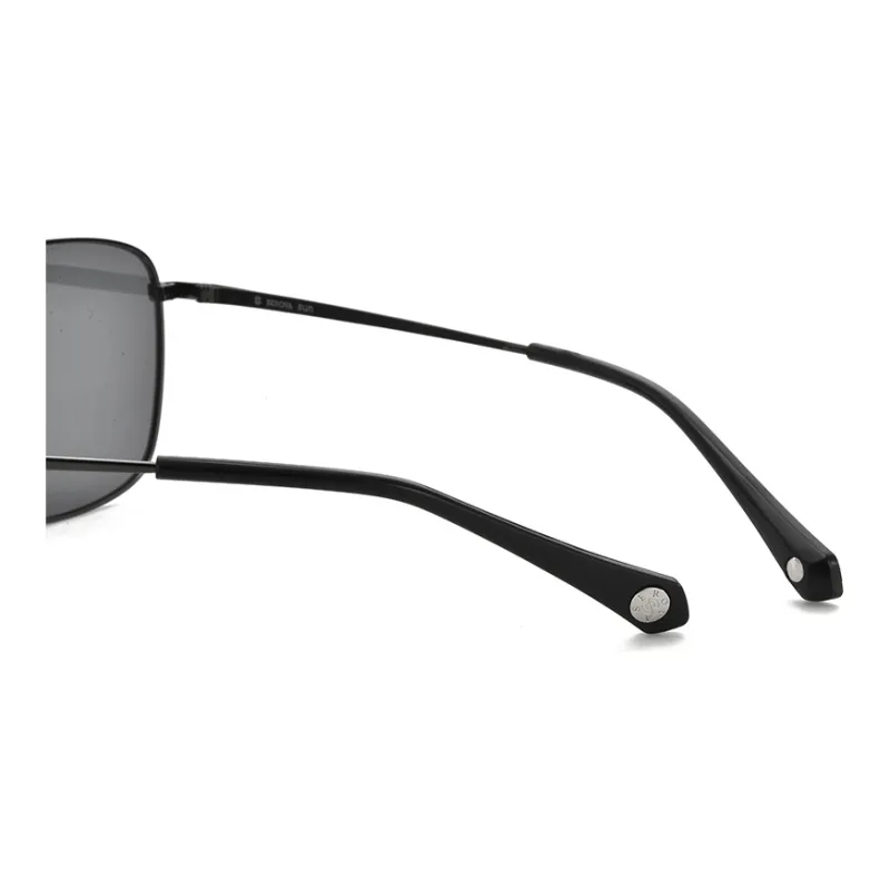 SEROVA TR90 Irregular Shape PC Sunglasses For Driving, Impact Resistant Aviator Men's-3