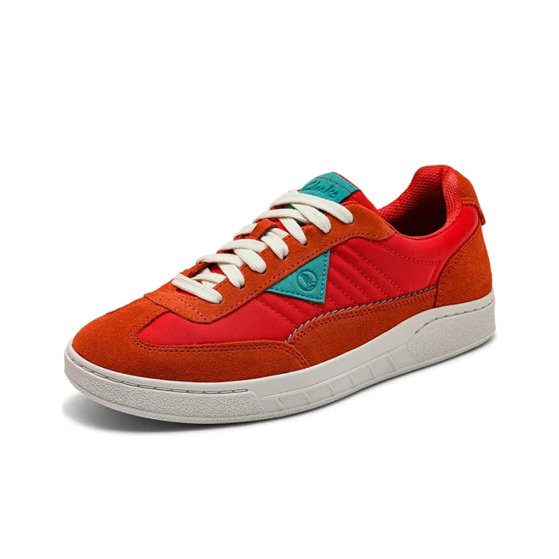 Clarks Skateboard Shoes Men Low-Top Garnet Red-1