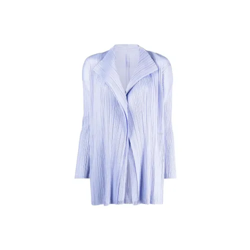 PLEATS PLEASE ISSEY MIYAKE Jackets Women's Light Blue