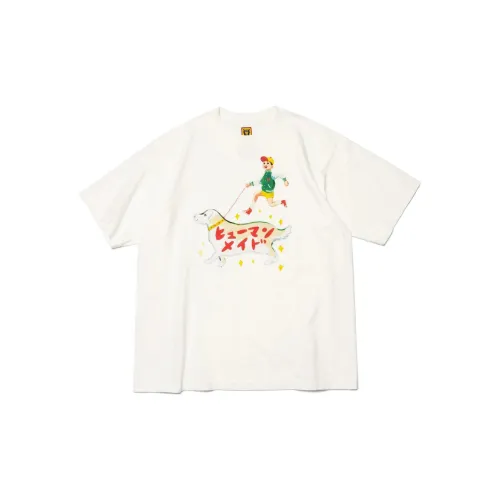 HUMAN MADE X Keiko Sootome Co-branded Series T-Shirts Women's White