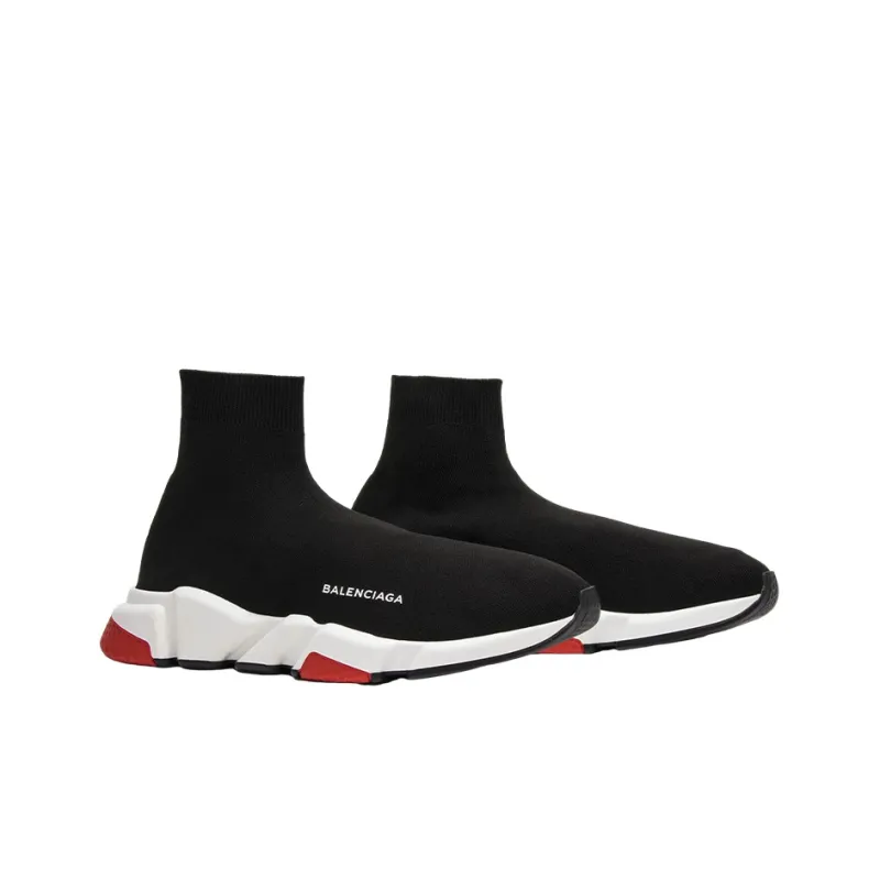 Balenciaga Speed Trainer Mid 'Black Red'-2