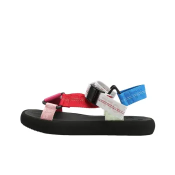 OFF-WHITE Trek Flatform Sandals Black Multicolor Women's