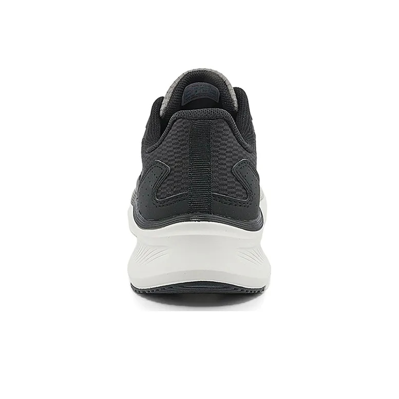Kappa Anti Slip Wear Resistant Low Top Casual Running Shoes Unisex Black Gray-5