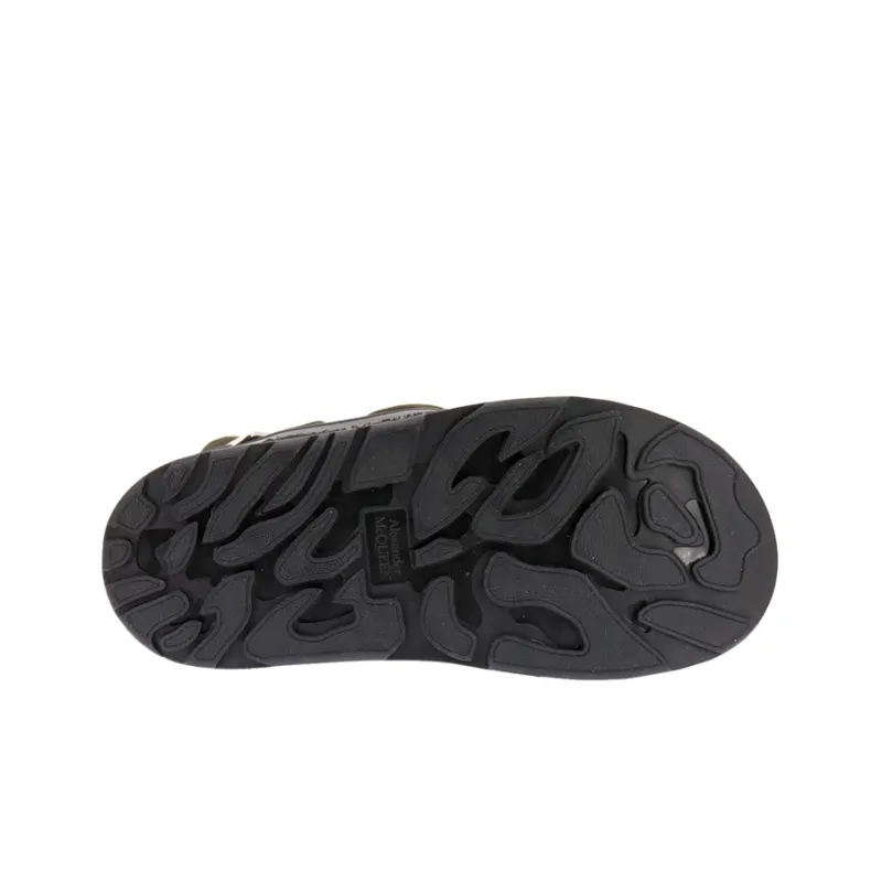Alexander McQueen Suede 55mm Buckled Sandals-4