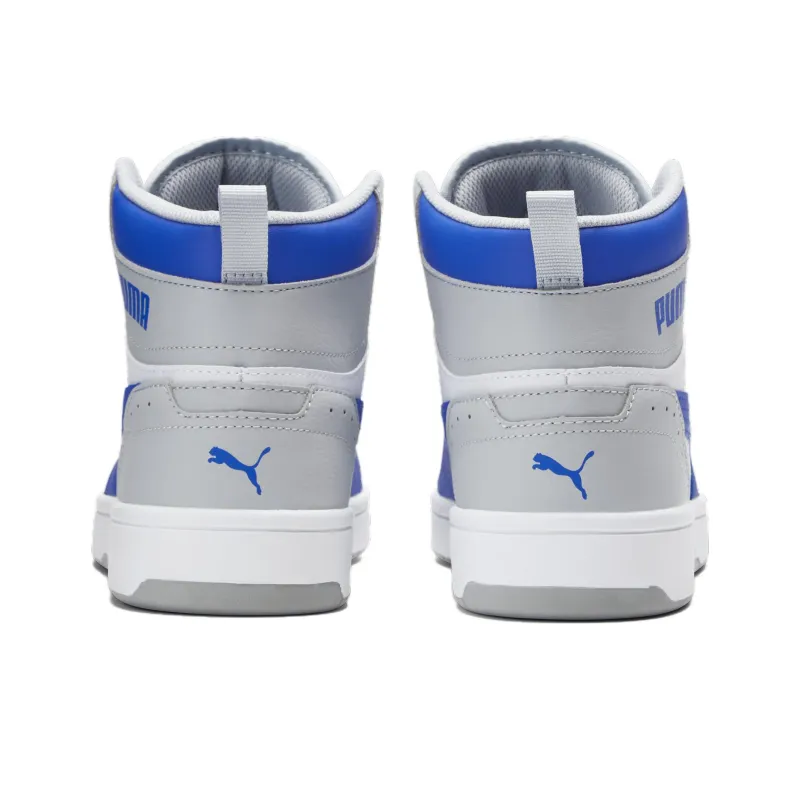 Puma Rebound Joy Big Kid 'Grey Violet Victoria Blue'-4