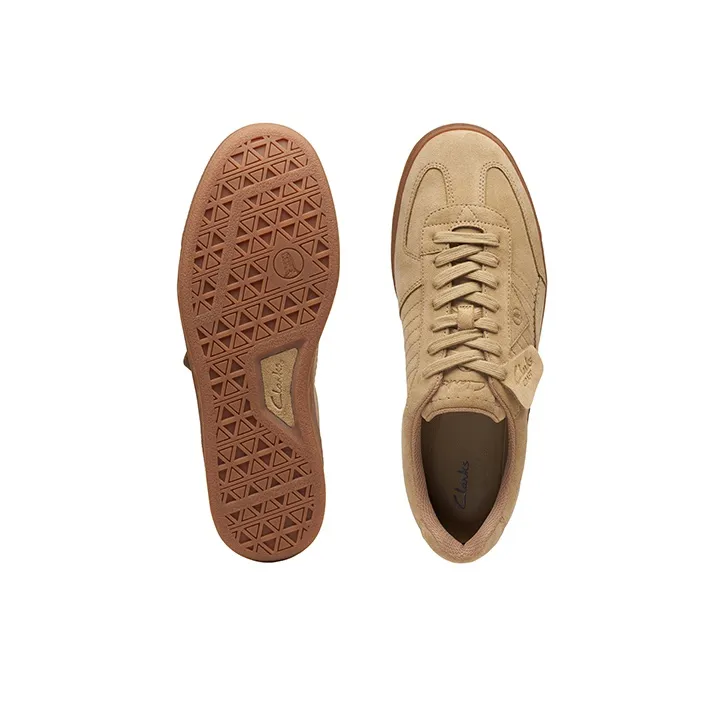 Clarks Qilu Stylish Skateboarding Shoes Men's Brown-2