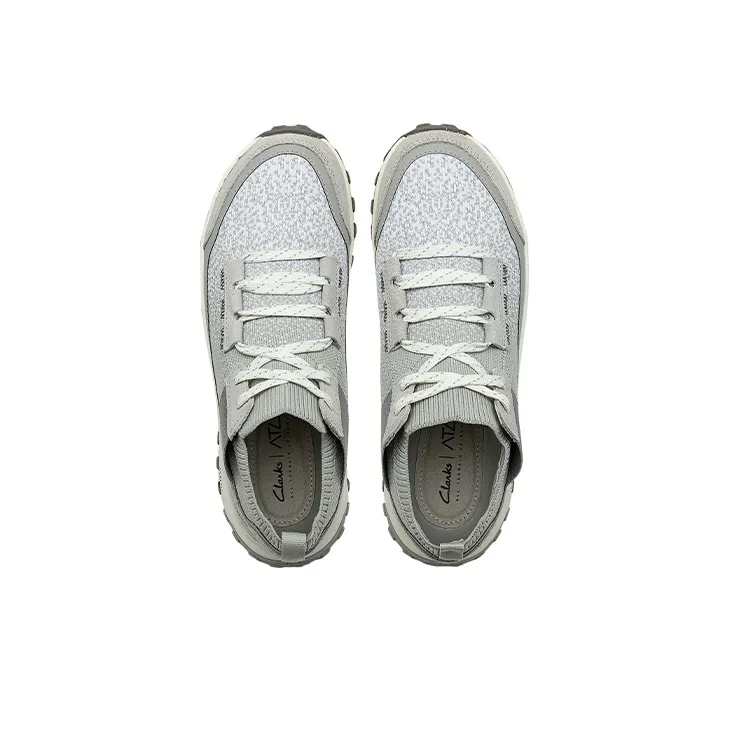Clarks Casual Shoes Women's Low Top Light Gray-2