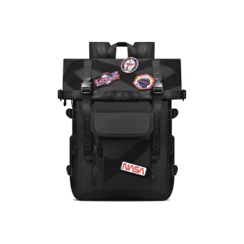 8atheist NASA Collaboration Polyester Backpack Tubas Unisex Black