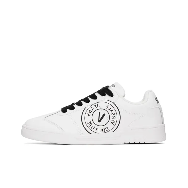VERSACE JEANS Couture Brooklyn V-Emblem Sneakers-0