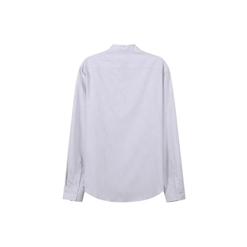 EMPORIO ARMANI FW22 Shirt Men's Light Gray-1