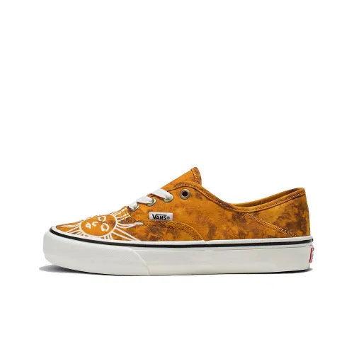 Vans Authentic Skateboard Shoes Unisex Low-Top Brown/White