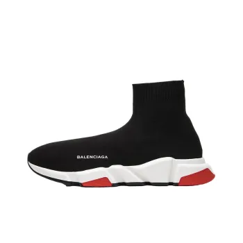 Balenciaga Speed Trainer Mid 'Black Red'