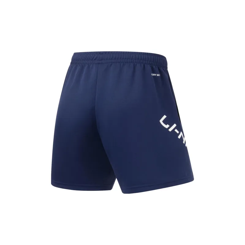 LiNing Casual Shorts Unisex Dark Ship Blue-1
