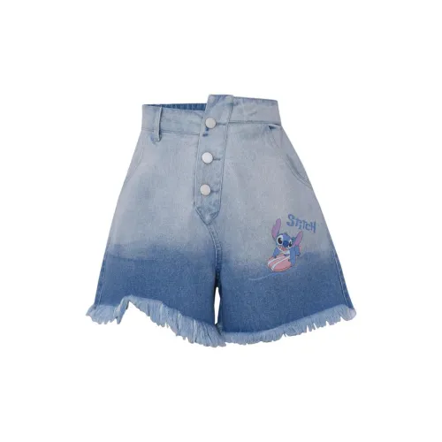 Snbl Denim Shorts Women's Blue