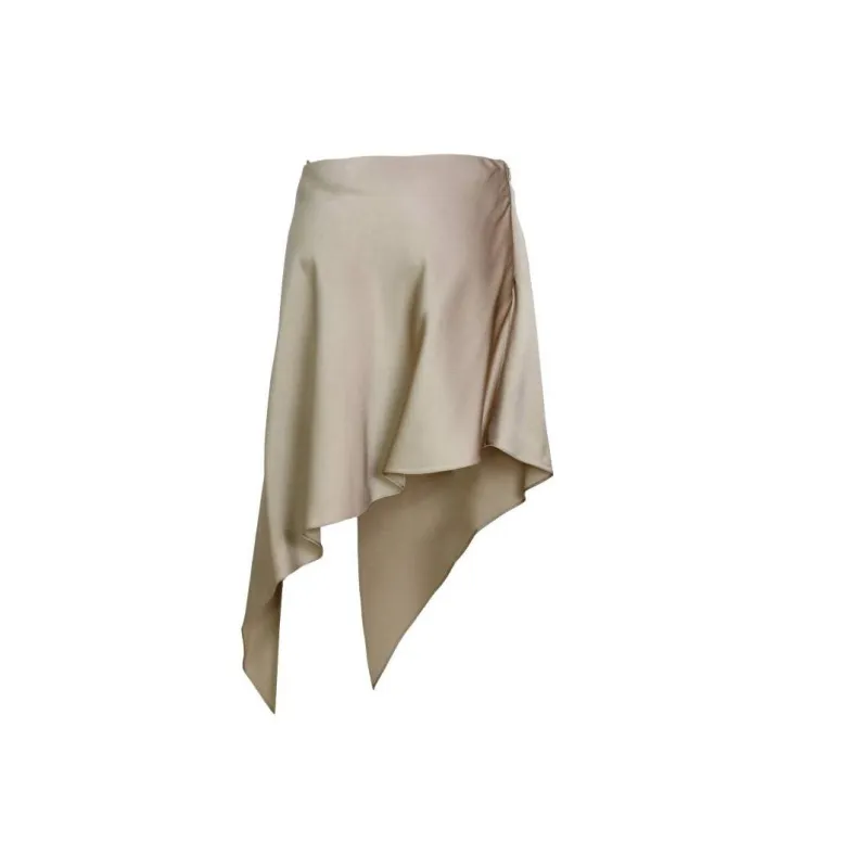 Stella McCartney Casual Short Skirts Women's Taupe-1