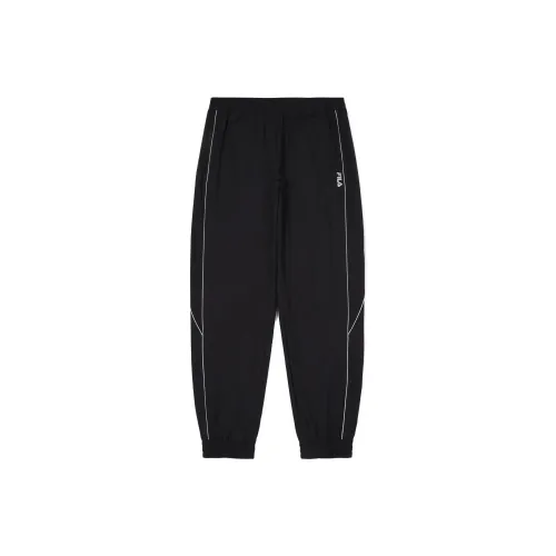 FILA Knitted Sweatpants Unisex Black