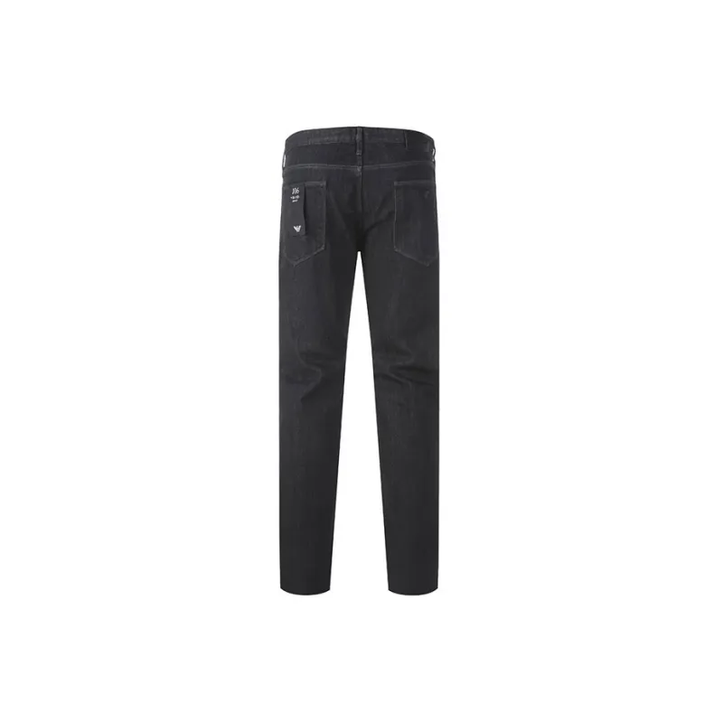 EMPORIO ARMANI FW22 Jeans Men's Denim Black-1