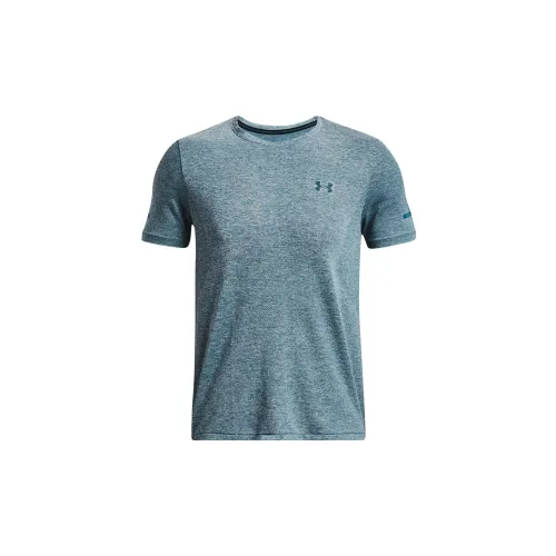 Under Armour T-Shirts Men Static Blue