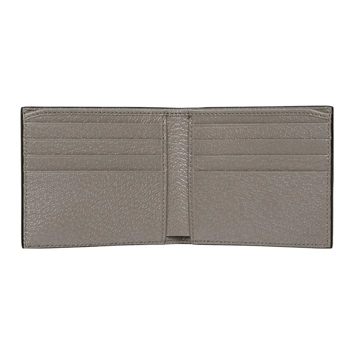 GUCCI Leather Card Holder Men's Black-3