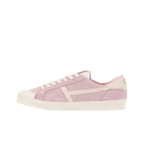 TOM FORD Skateboard Shoes Men Low-Top Pink