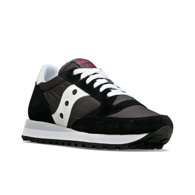 saucony Women's Jazz Original 'Black White Red'-2