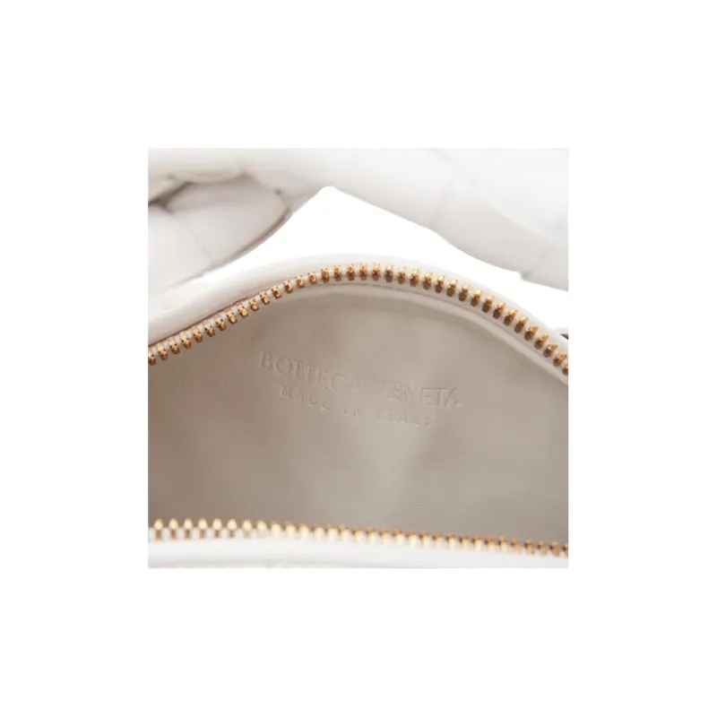 Bottega Veneta Jodie Mini Intrecciato Chalk-4